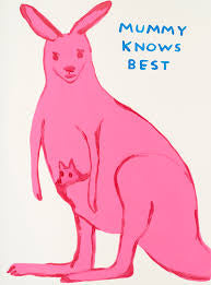 Funny Greetings Card By David Shrigley - Mummy Knows Best