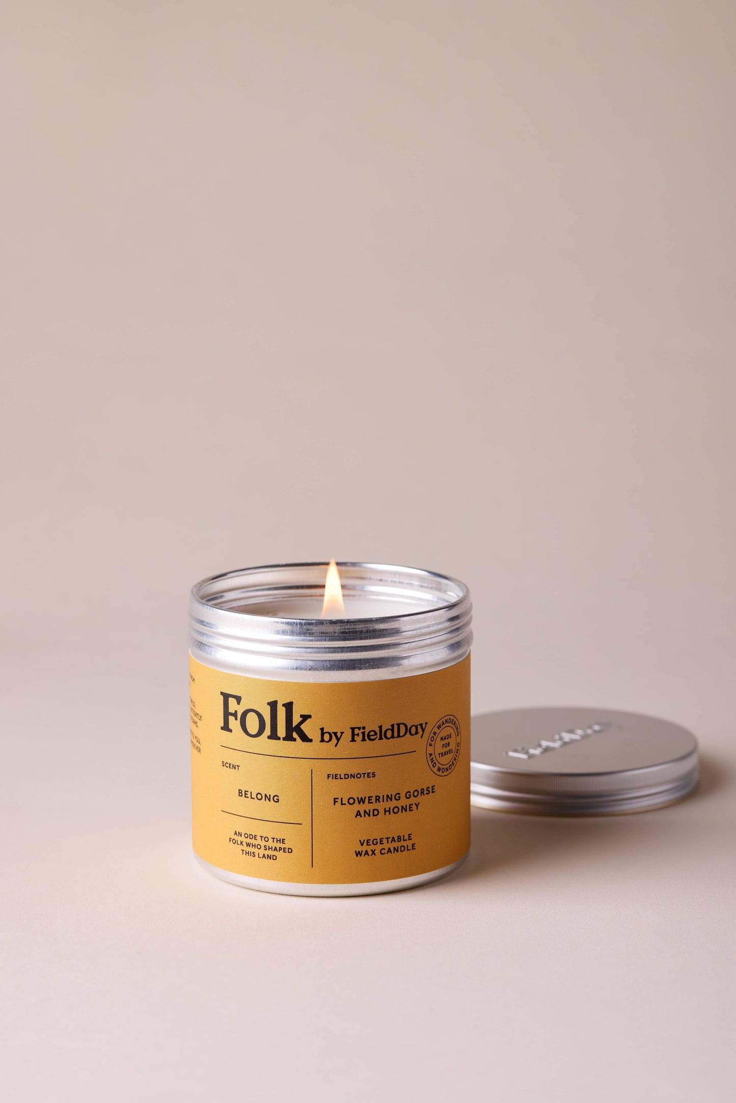 FieldDay: Belong Vegetable Wax Folk Tin Candle