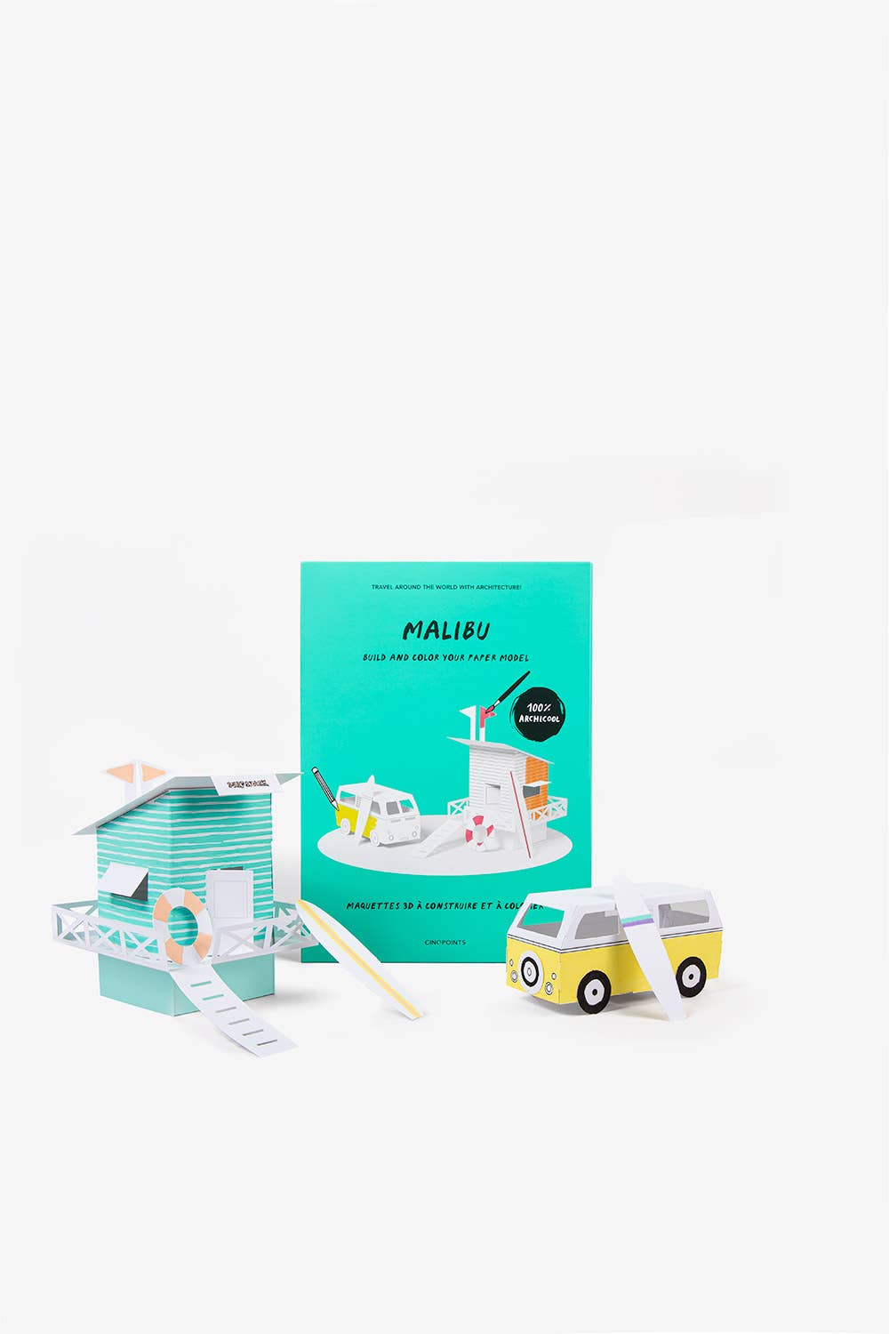 Holiday Diy and Craft Gift to Color and Build - Malibu