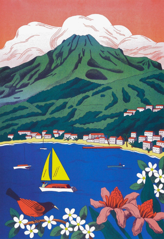 Anne-Helene Dubray - Martinique, Mount Pelee