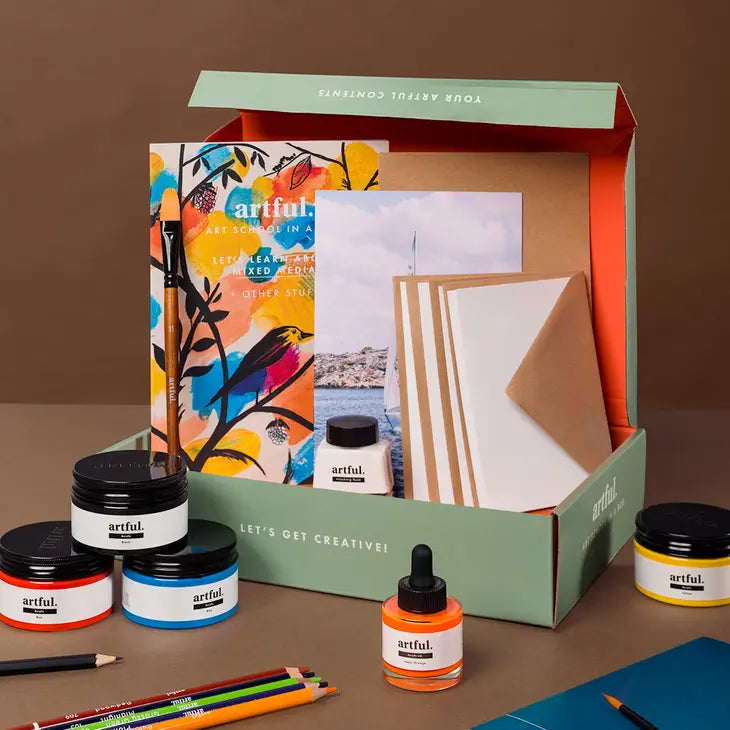 Artful - Art School In A Box - Mixed Media Edition