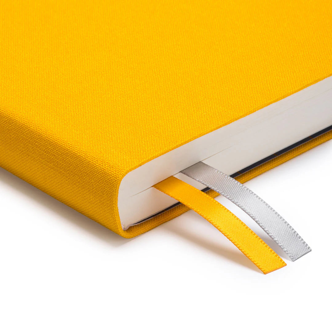 Ohh Deer: Yellow Fabric Daily Planner (B6)