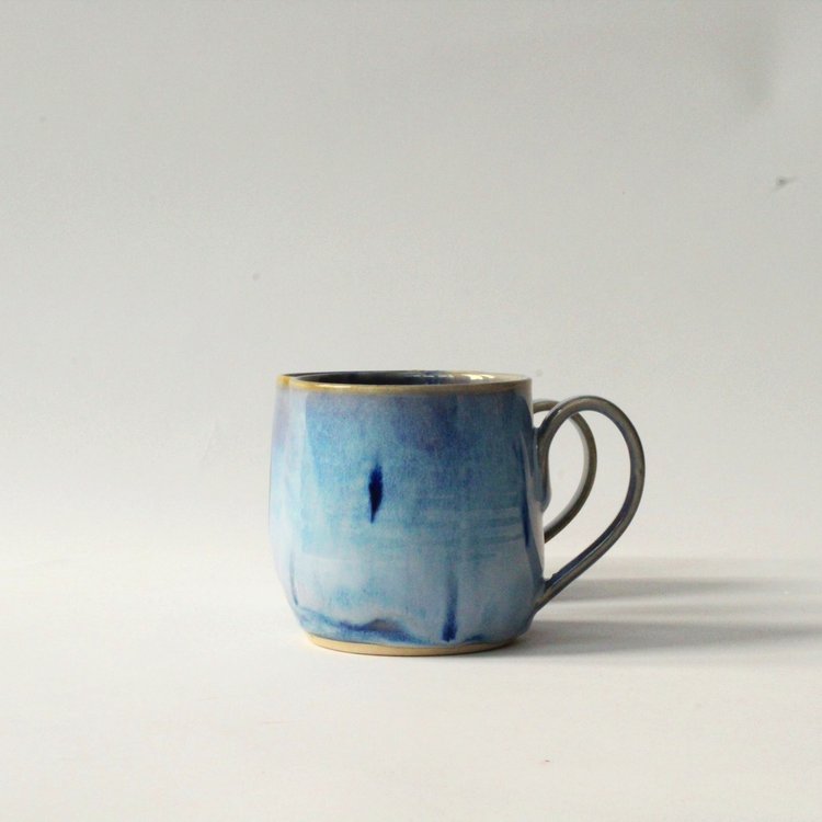 Gillybean Pottery - December Sky Mug