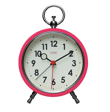 Factory Alarm Clock - Pink - Cloudnola