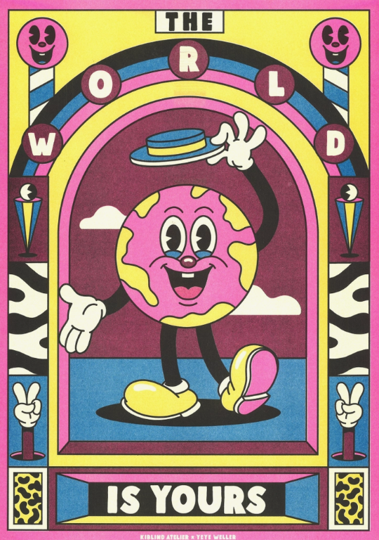 Poster - Yeye Weller “Nas — the World Is Yours”