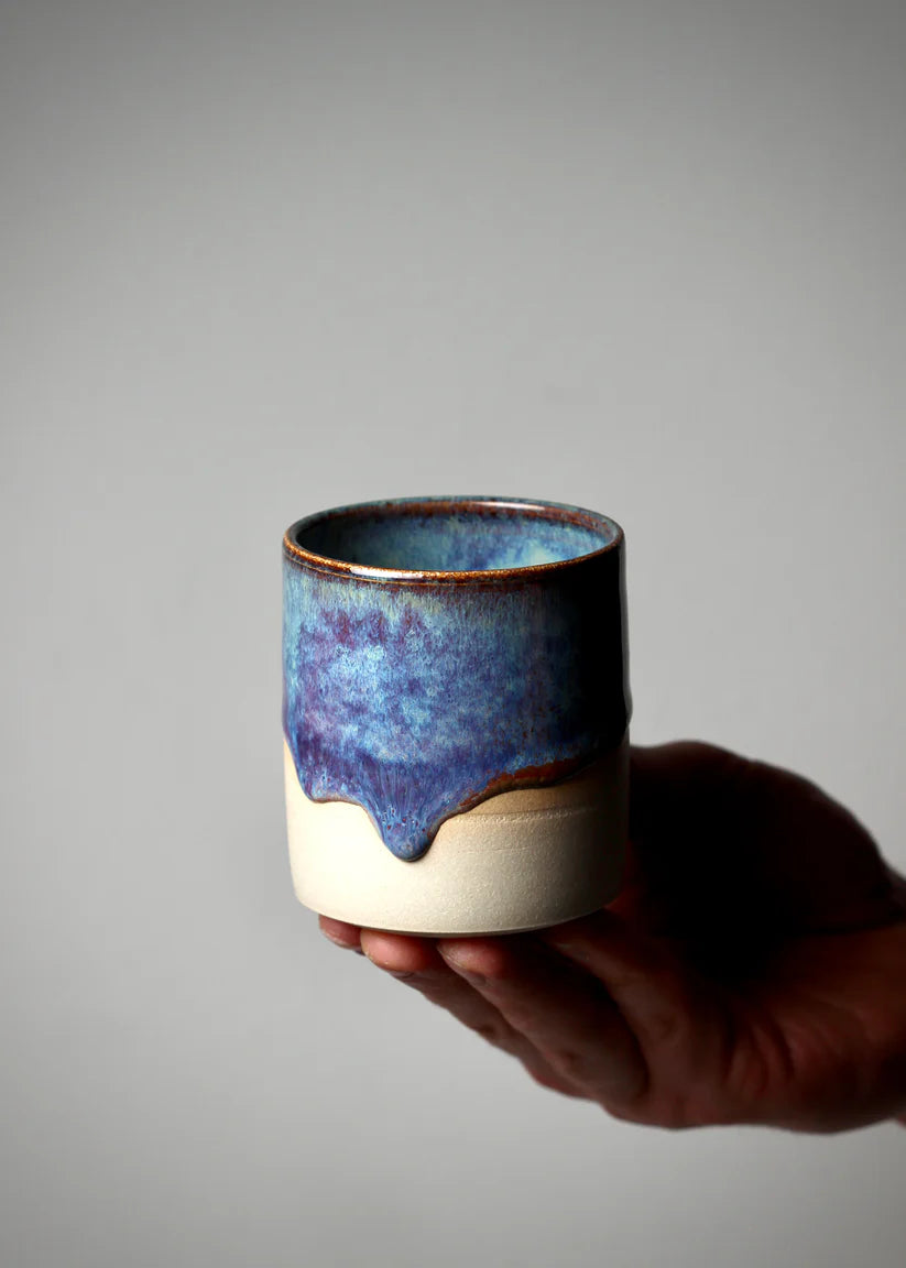 Dylan Jordan Ceramics - Cup, Sky Blue Drip