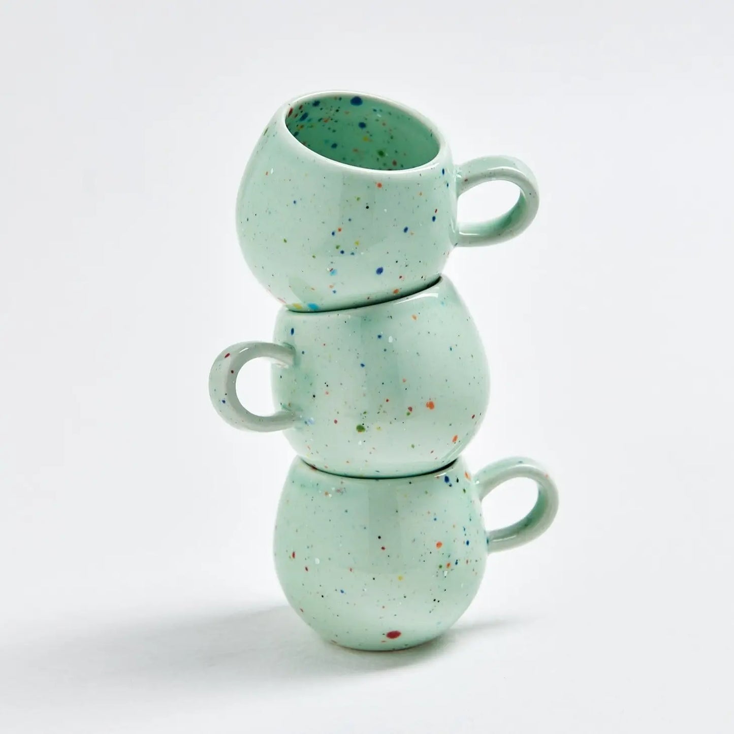 Party Medium Ball Mug 250ml - Green