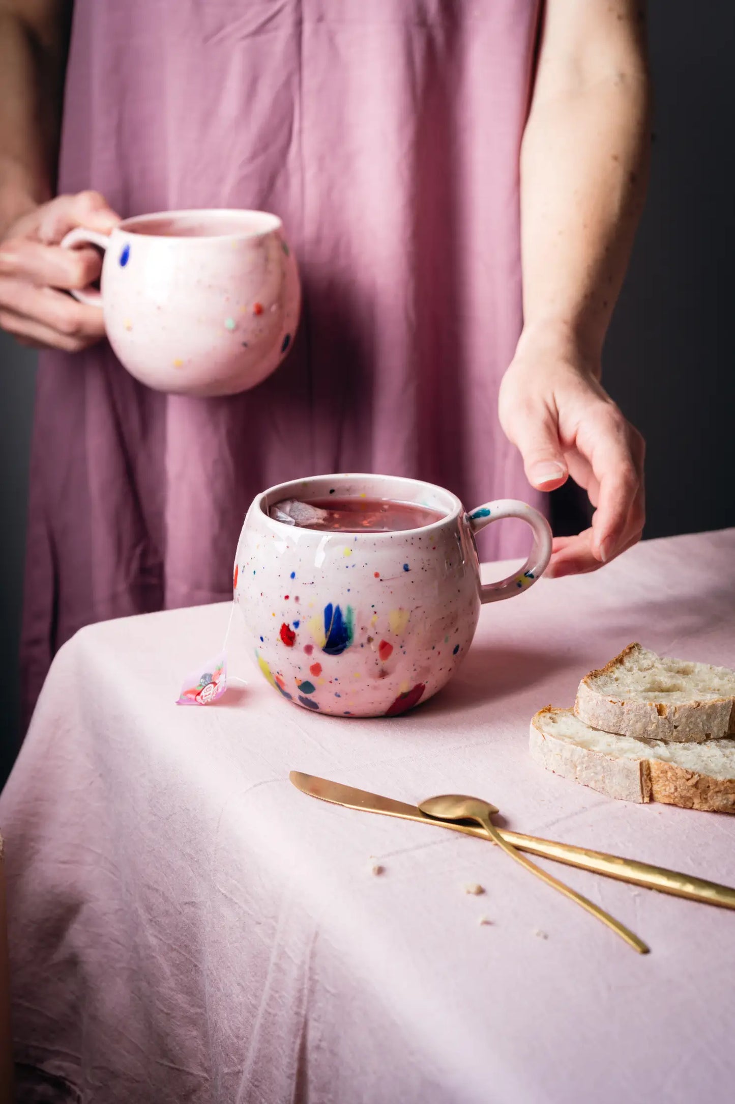 Party Ball Mug 500ml - Pink