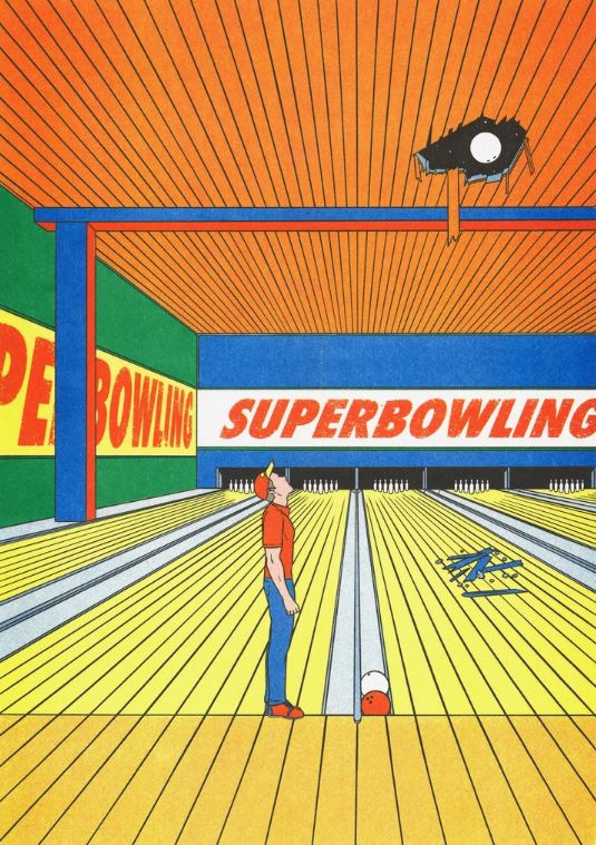 Poster - Simon Bailly - Super Bowling