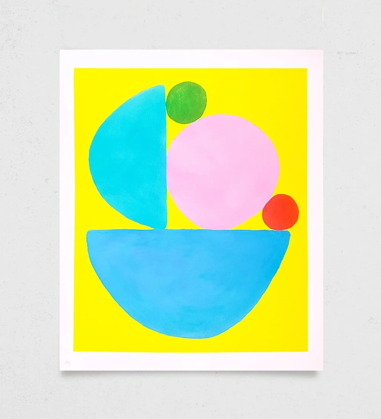 Alice Fitzgerald ''Colour In Shape'' - Unframed