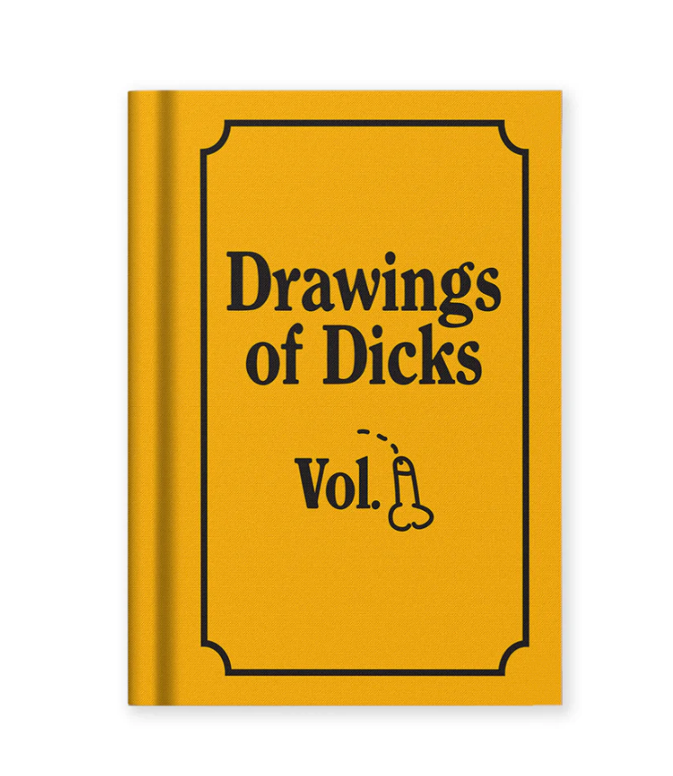 Drawings of Dicks Fabric Hardback Notebook (A7)