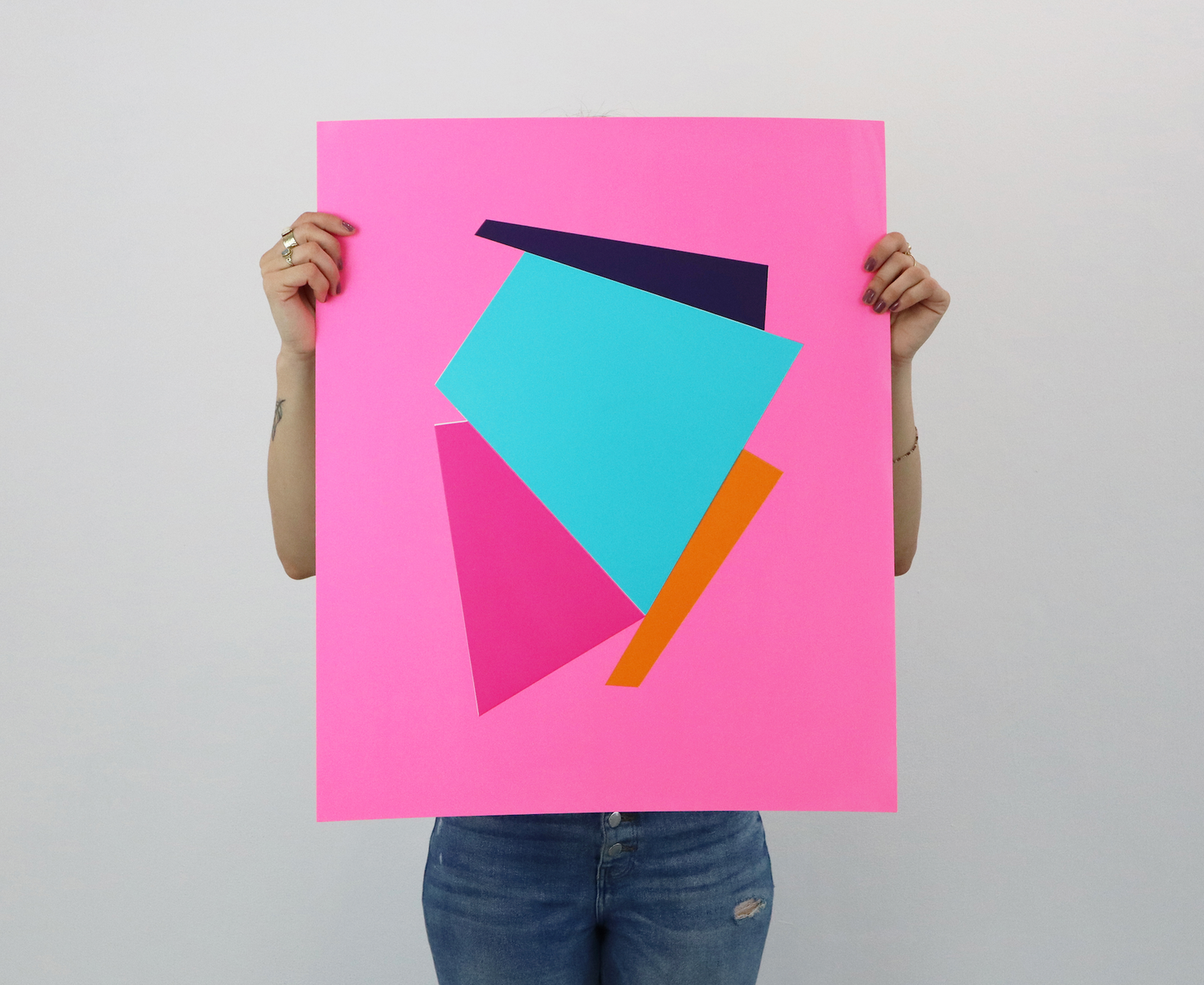 Luke Reidy #3 (Pink Background) - Unframed