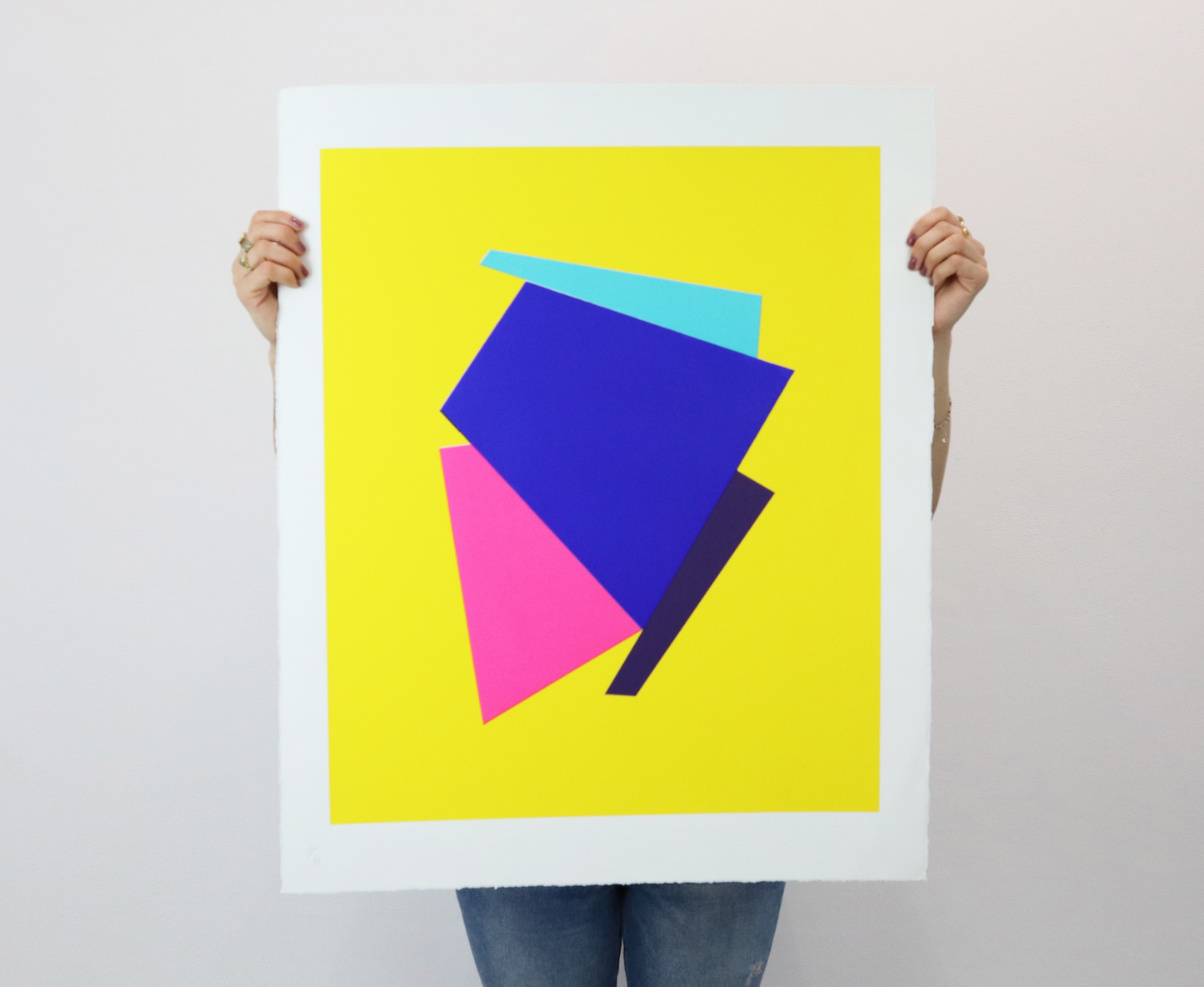 Luke Reidy #1 (Yellow Background) - Unframed
