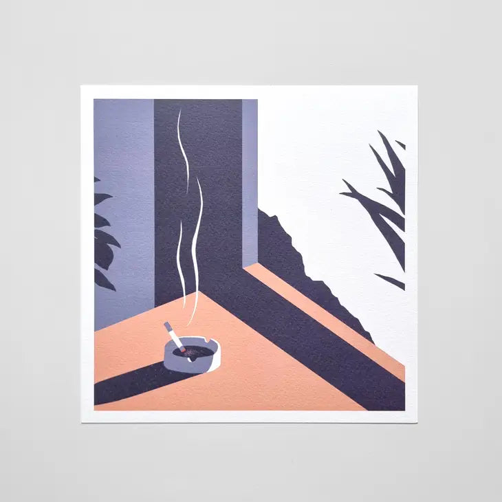 Hannah Parkes Art - Smoke Break