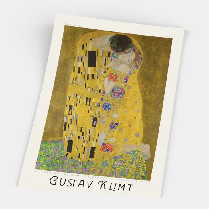 GUSTAV_KLIMT_THEKISS_POSTER_A4