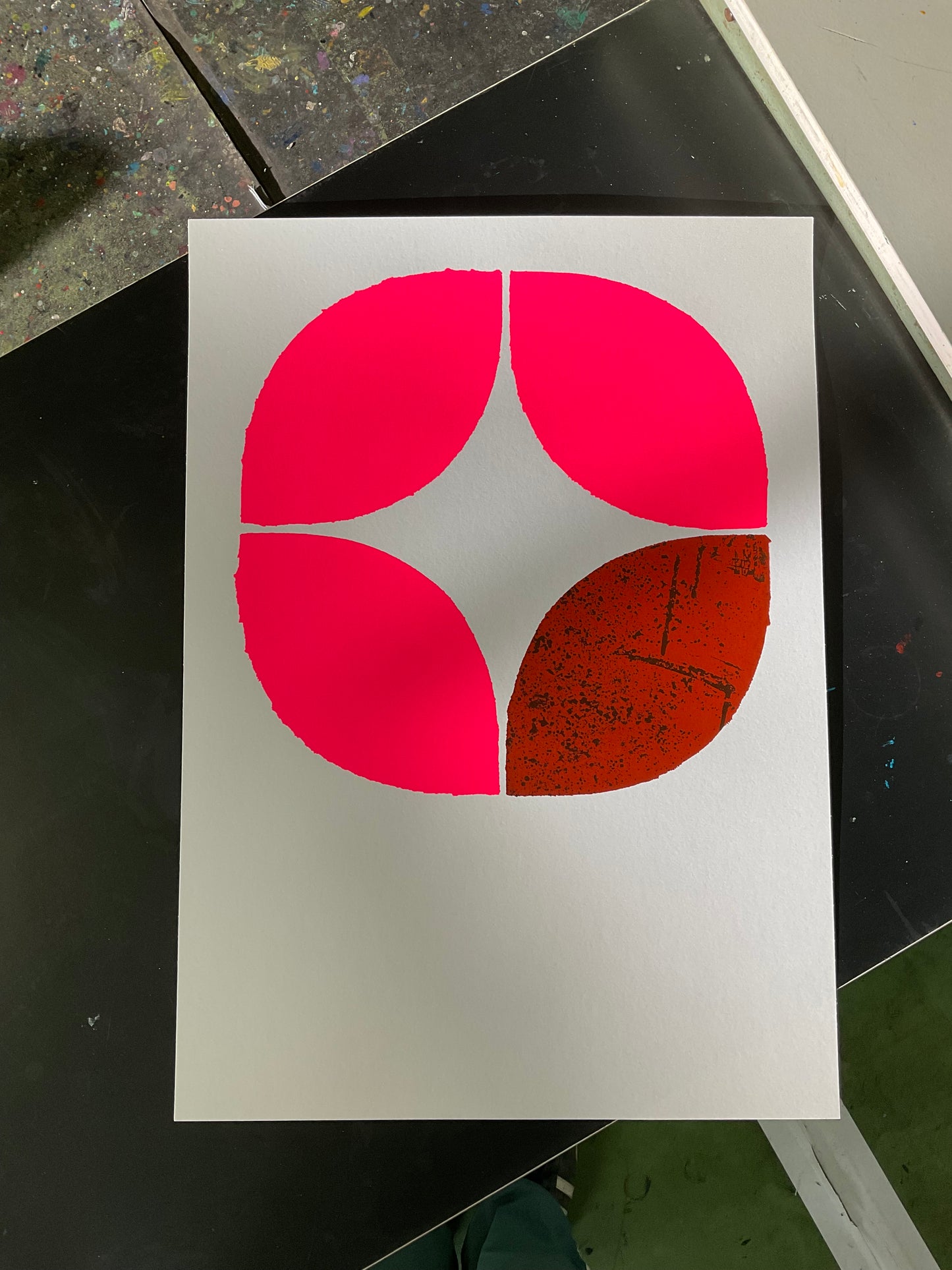 Alastair Keady - Willem (red) - Unframed