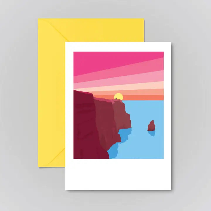 Cliffs of Moher Wild Greeting Card
