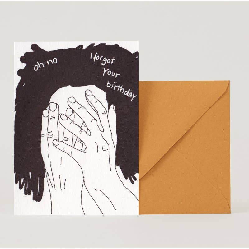 Forgotten Birthday Folding Card