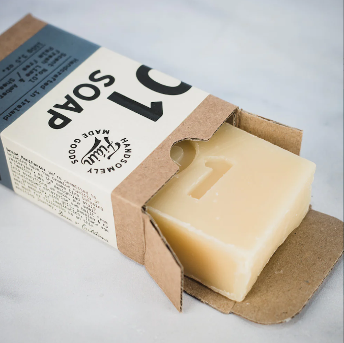 Fiáin Luxury Soap 01 | Fresh Lime + Amber