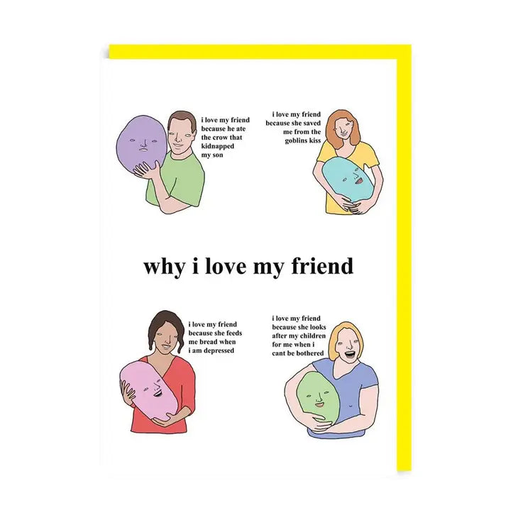 Ohh Deer: Why I Love My Friend Card
