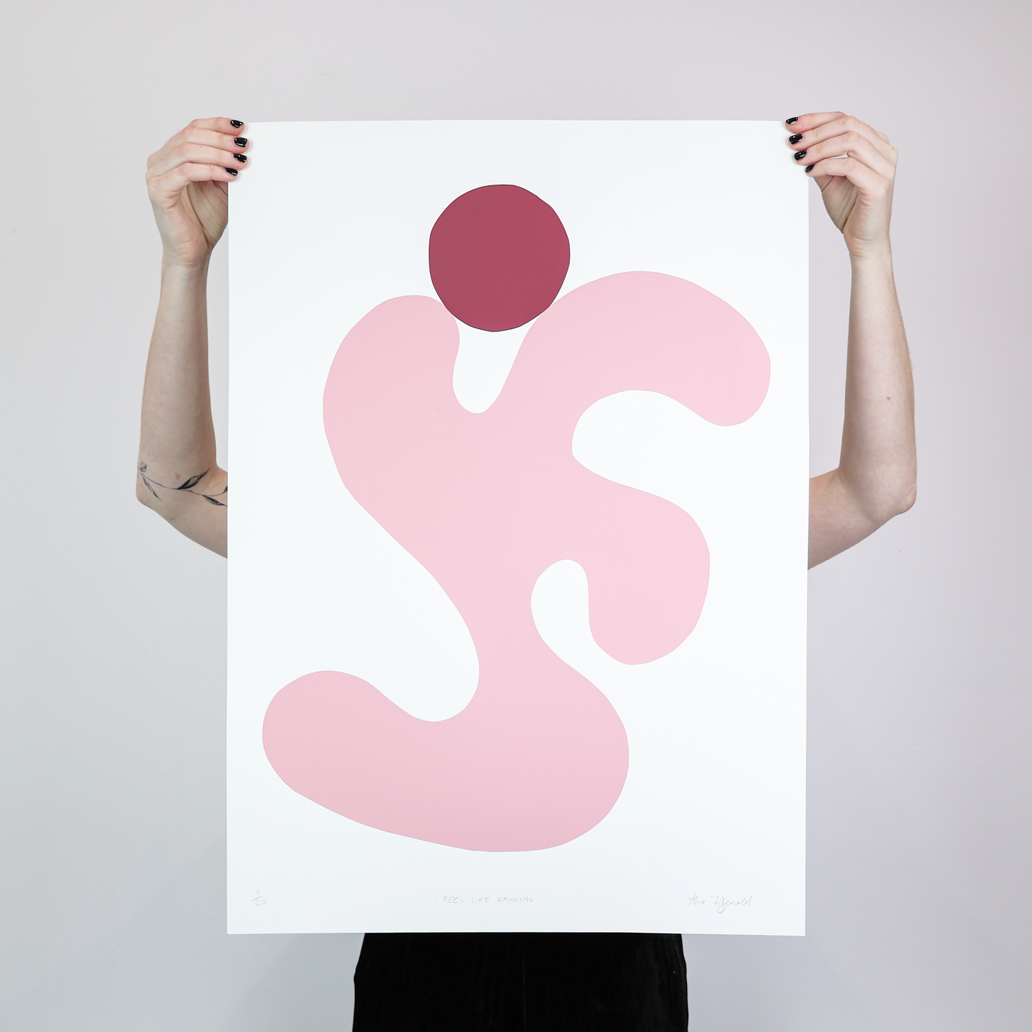 Alice Fitzgerald - ''I Feel Like Dancing'' - Unframed