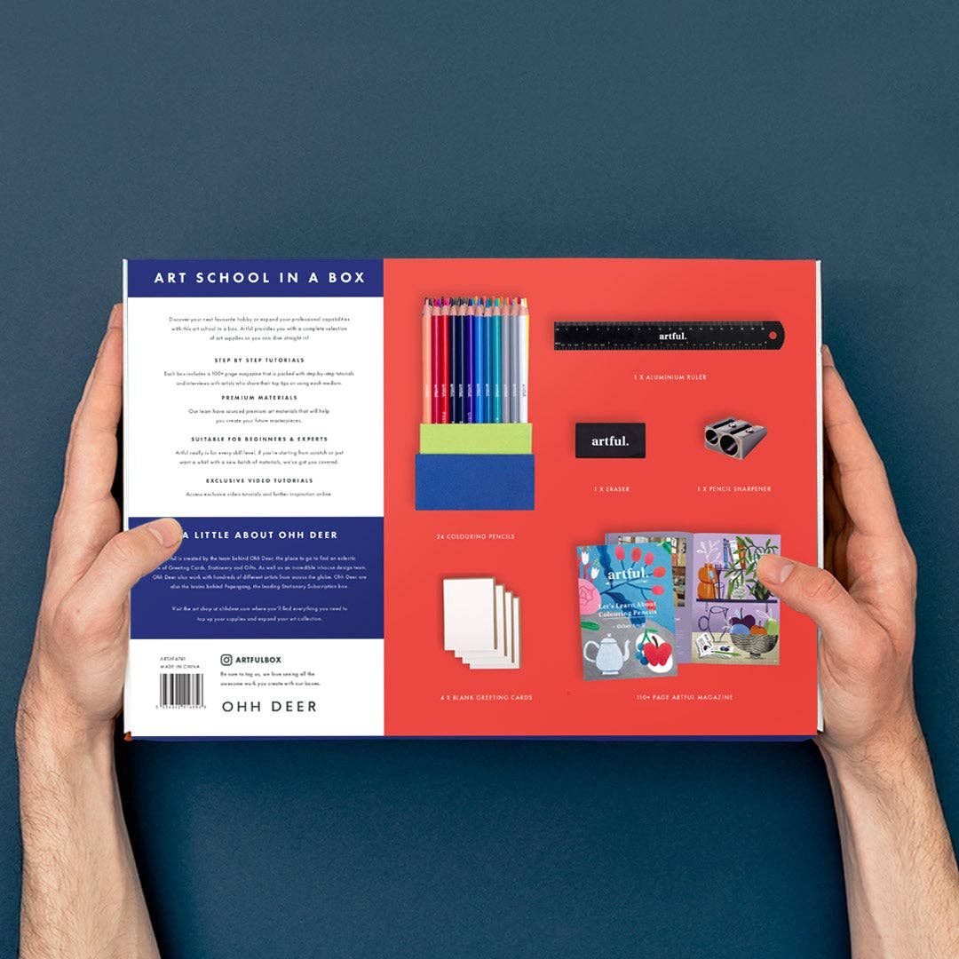 Artful: Art School in a Box - Colouring Pencil Edition