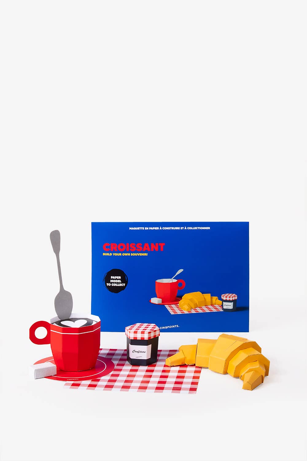3D Puzzle - Croissant Paris Holiday Diy and Craft