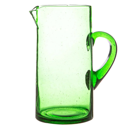 Moroccan Cone Jug Green