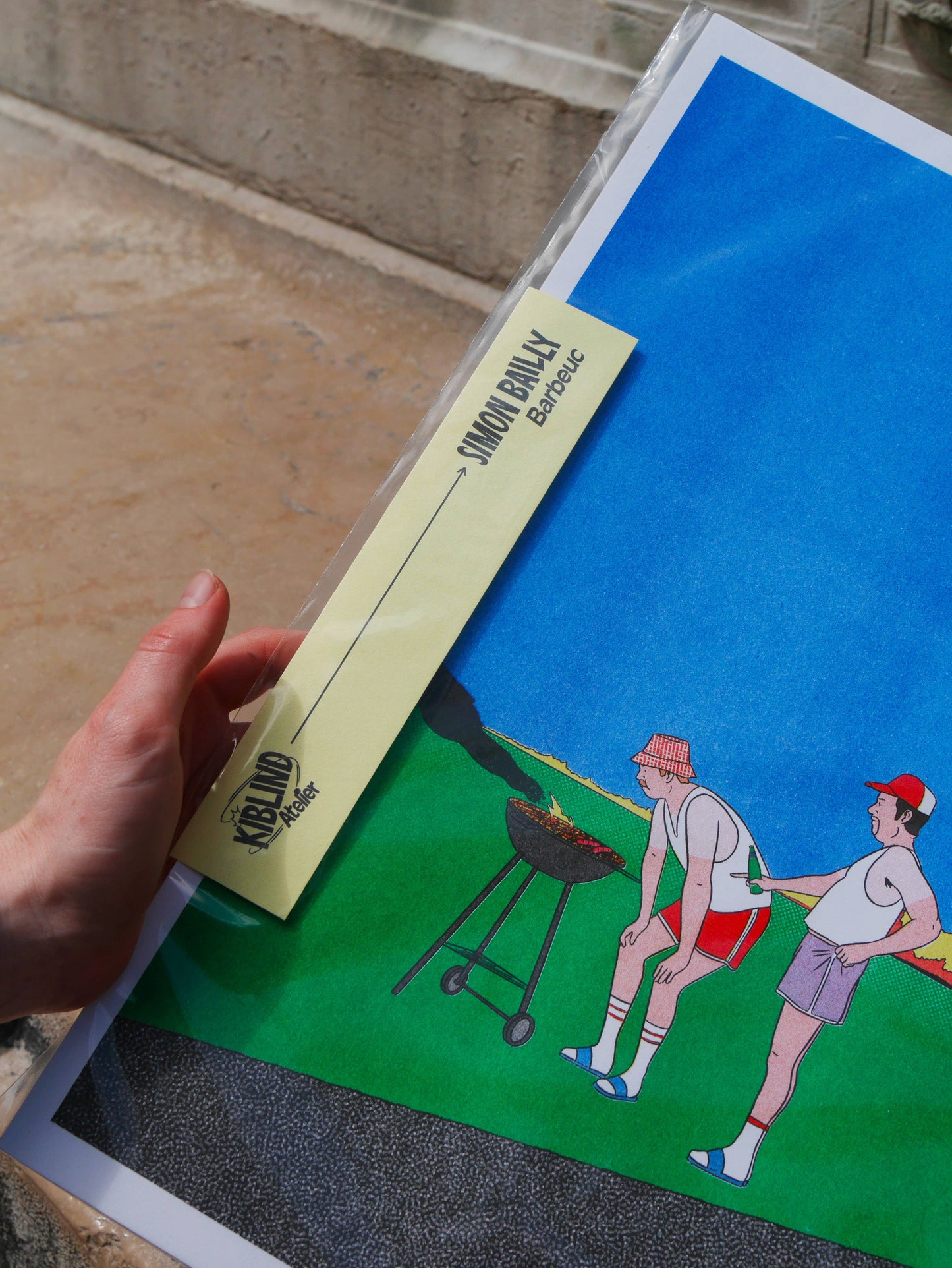 A3 poster - Simon Bailly - Barbeuc