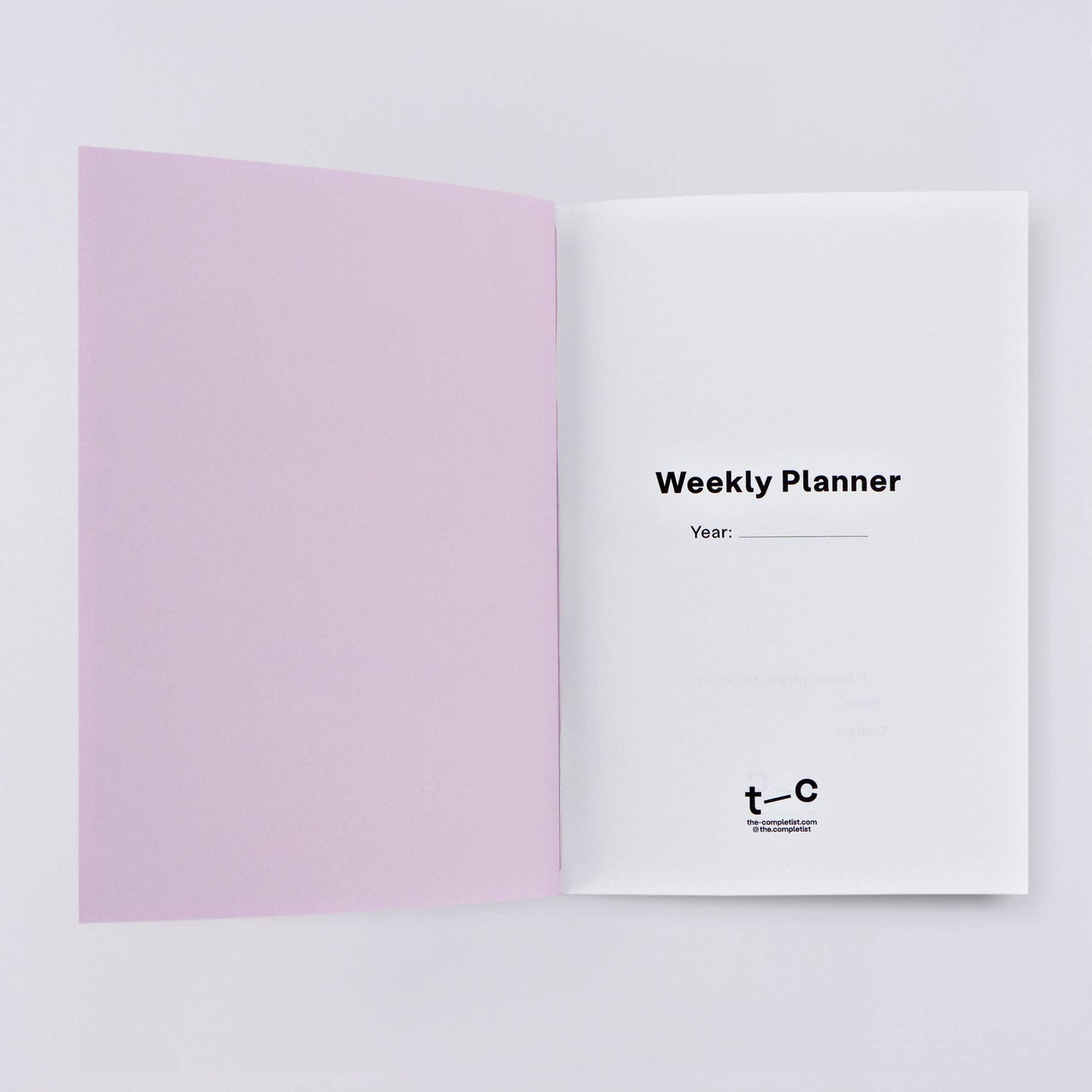 Completist Weekly Planner: Osaka