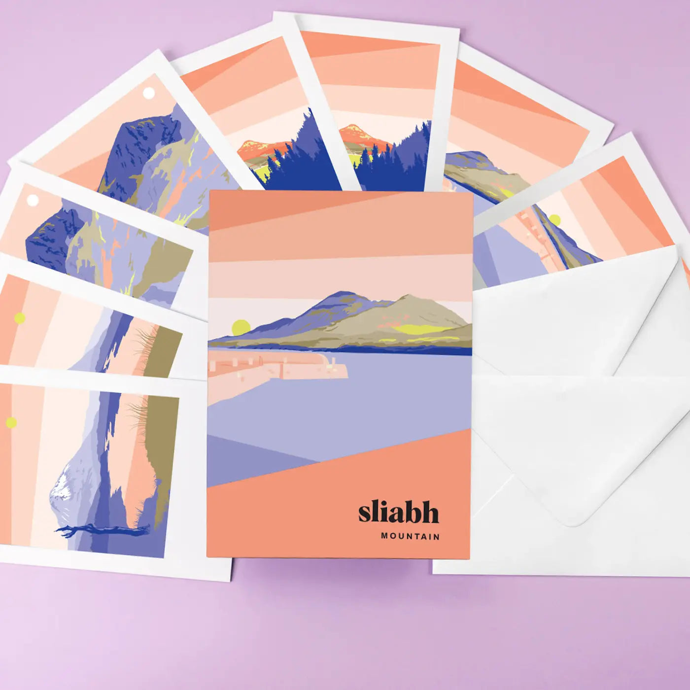 Mountain Greeting Card Box