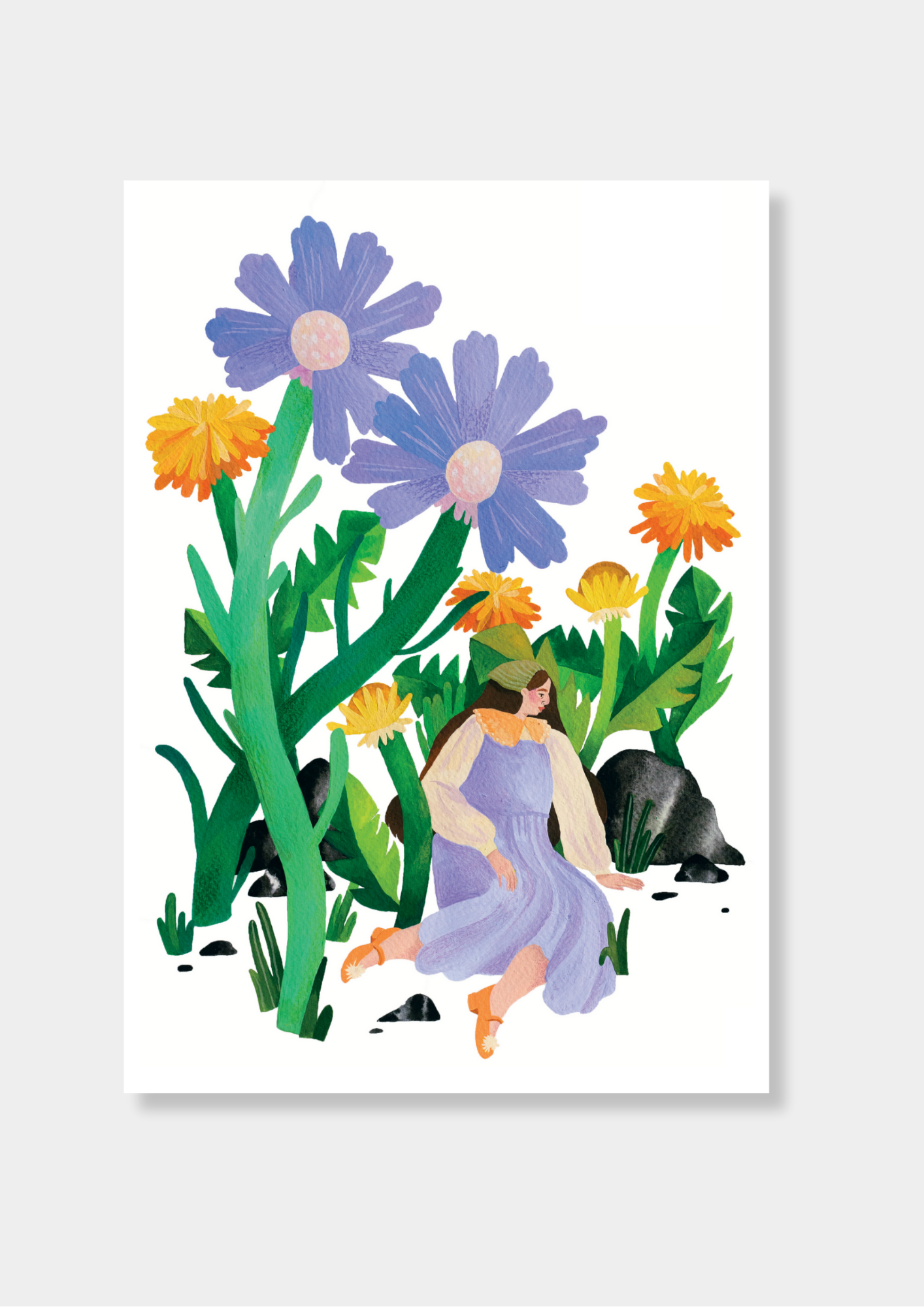 Claire-Louise Vickery - Resting Among the Flowers