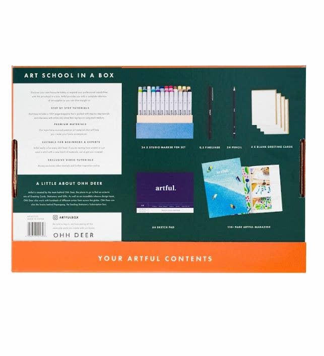 Artful: Art School in a Box - Studio Markers Edition