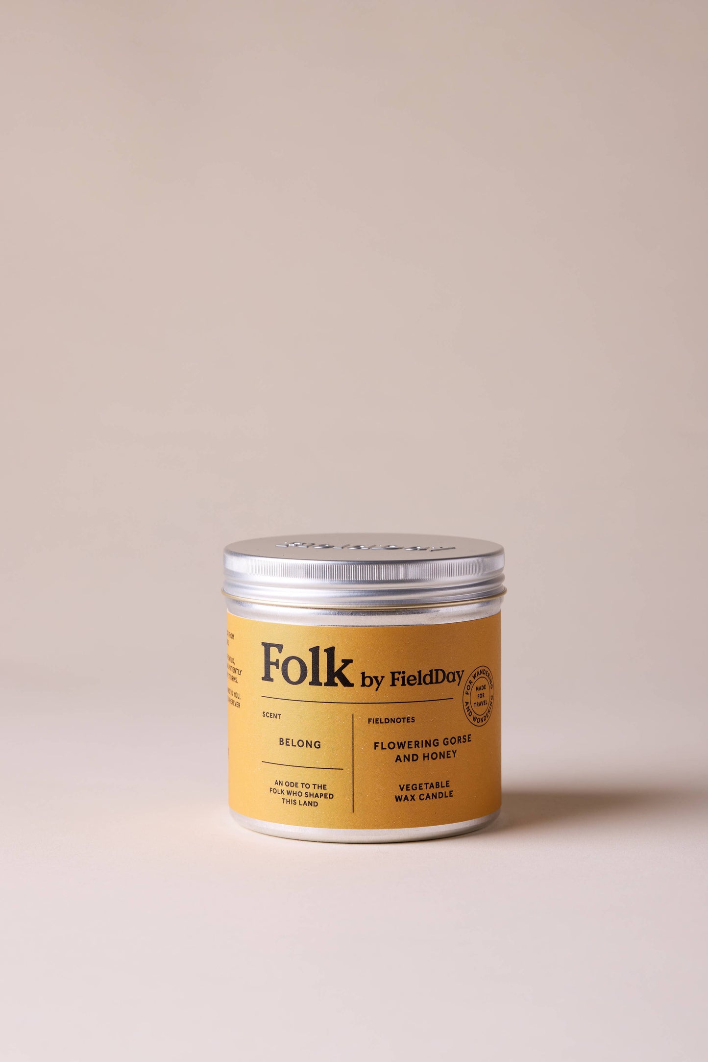 FieldDay: Belong Vegetable Wax Folk Tin Candle