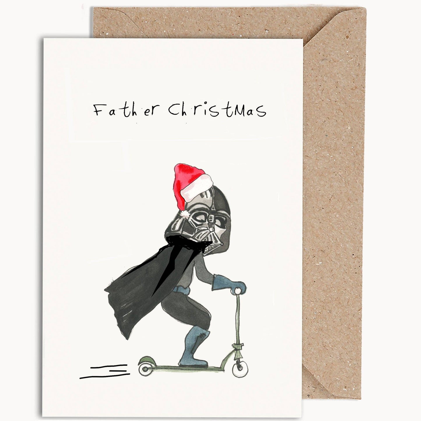 Weird Watercolours: Father Christmas