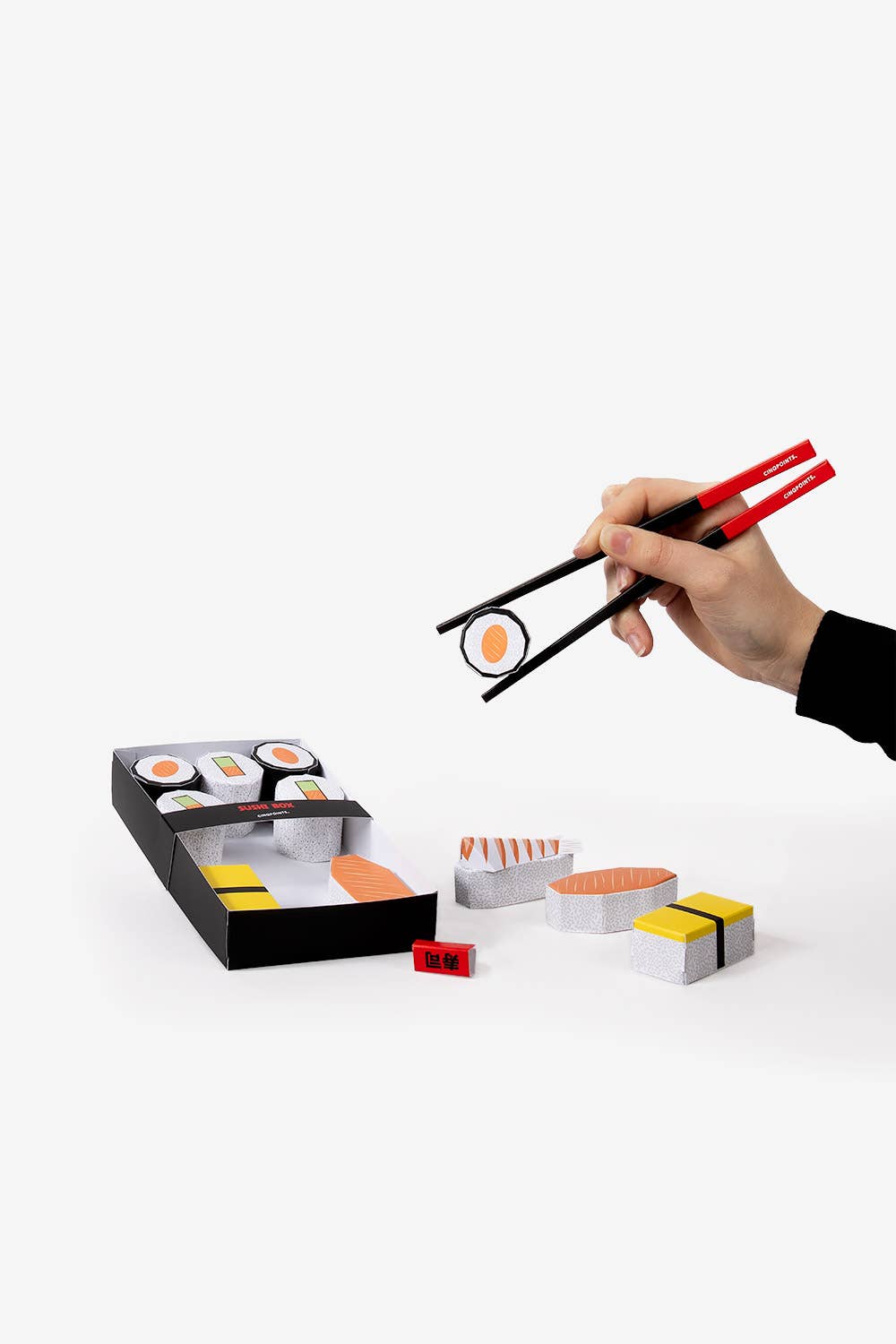 Sushis Christmas Gift 3D Paper Craft to build
