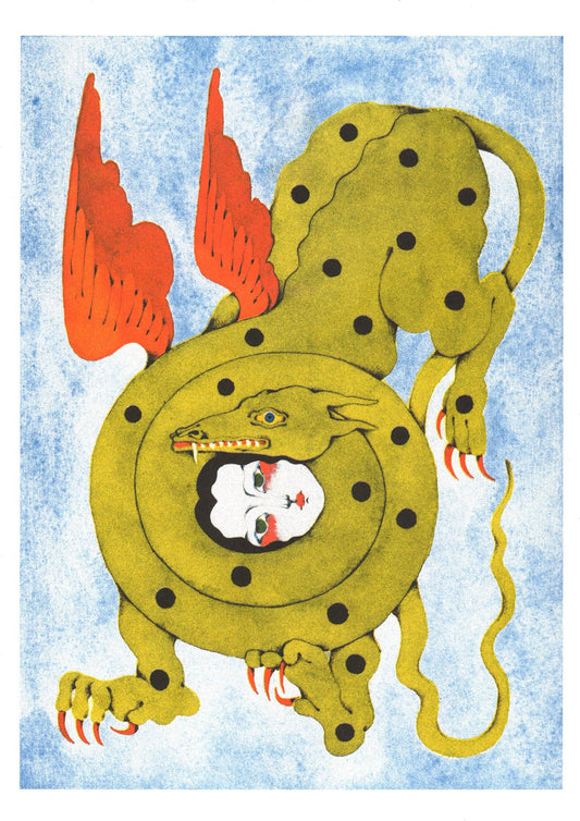 A3 poster - Lou Benesch - The Kiss