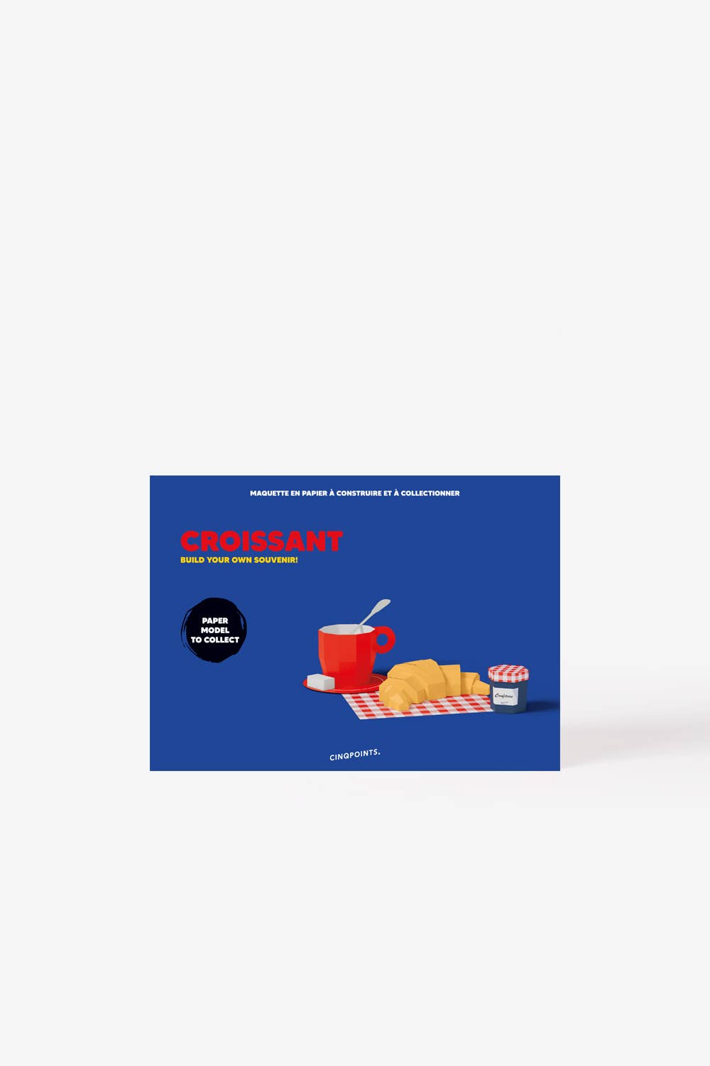 3D Puzzle - Croissant Paris Holiday Diy and Craft