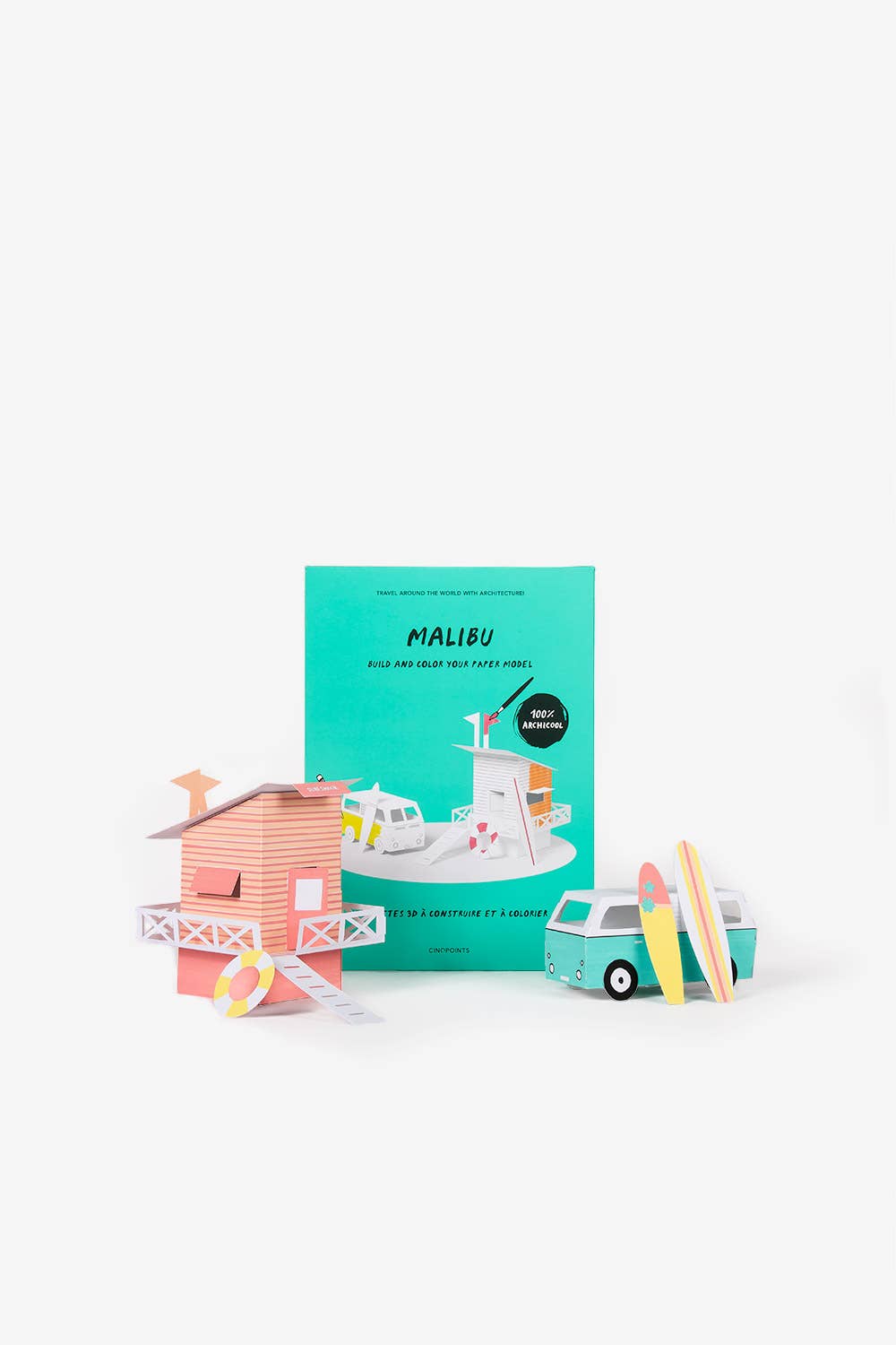 Holiday Diy and Craft Gift to Color and Build - Malibu