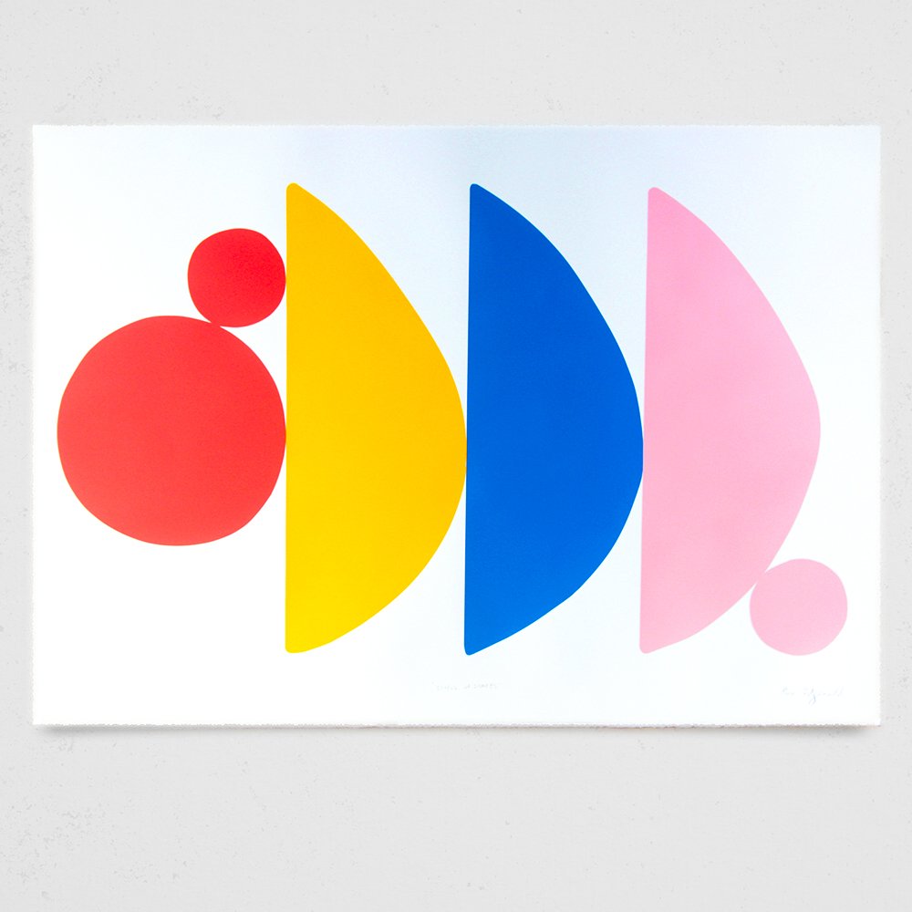 Alice Fitzgerald ''Songs in Shapes'' - Unframed