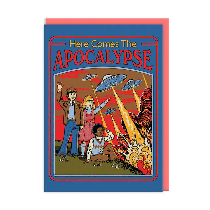 Ohh Deer card: Apocalypse Greeting Card