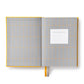Ohh Deer: Yellow Fabric Daily Planner (B6)