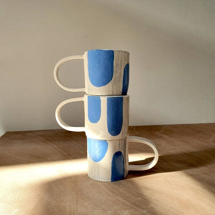 Odeon Studio - Blue Sagome Mug