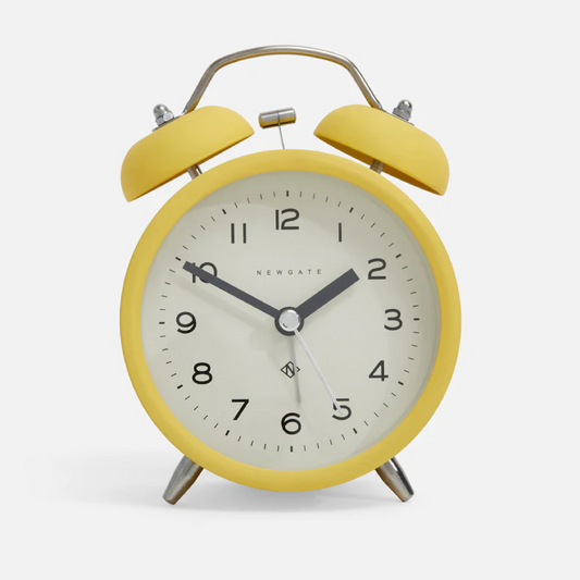 Charlie Bell Echo Alarm Clock - Yellow