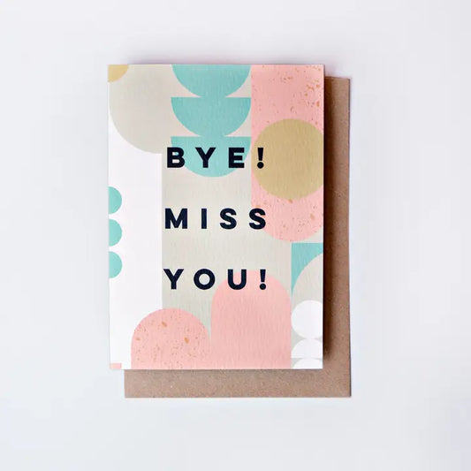 Completist Card: Bye! Miss you