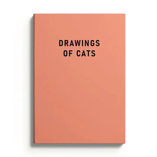 Ohh Deer: Drawings of Cats Notebook