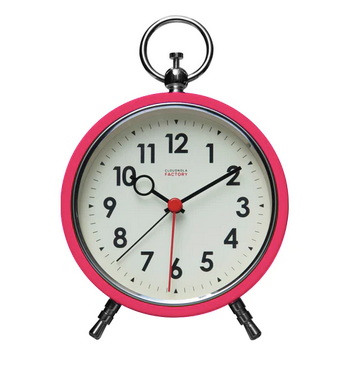 Factory Alarm Clock - Pink  - Cloudnola