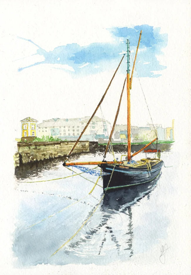 Gina Lynch Print: Resting Hooker, Spanish Arch