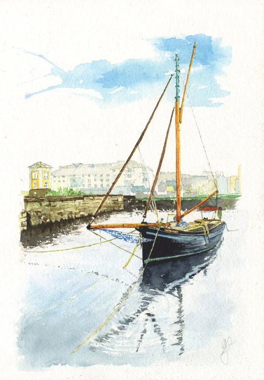 Gina Lynch Print: Resting Hooker, Spanish Arch