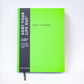 Ohh Deer: Neon Green Daily Planner
